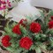 5" Burgundy Carnation Flower Picks - Set of 200, 3.5" Wide Lifelike Silk Blooms, Perfect for Floral Arrangements, Events & Décor - Ideal for All Seasons, Floral Home by Artificial Flowers
